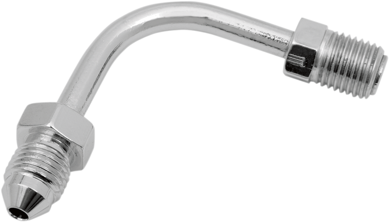 DRAG SPECIALTIES #3 Male Fitting - 3/8"-24 Inverted Flare - 90¬∞ - Short 282