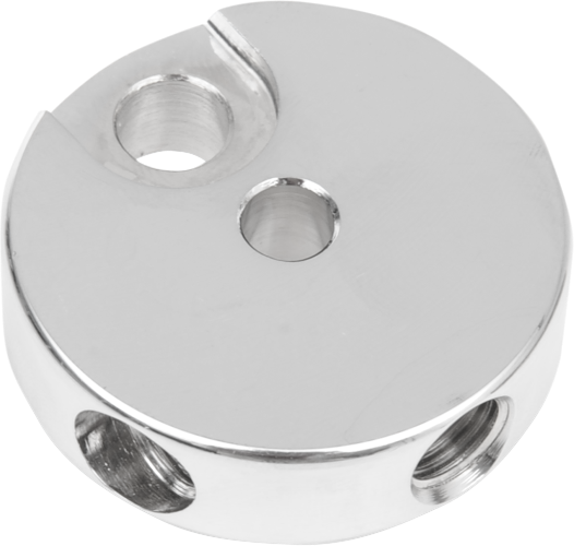 DRAG SPECIALTIES Front Brake Junction - 3/8" - 24 Inverted Flare - 290