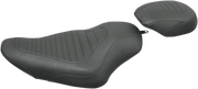 MUSTANG Rear Tripper Seat - Tuck and Roll - Harley-Davidson Sportster XL 2004-2021 - 76956 - PartsOutlet.com.au