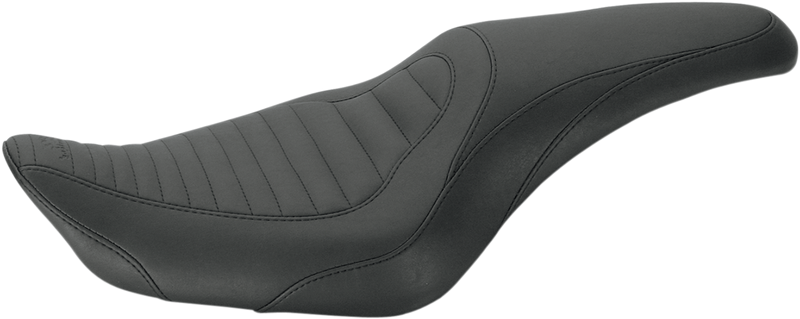 MUSTANG Tripper Fastback Seat - Tuck and Roll - Harley-Davidson Sportster XL 2010-2021 - 76957 - PartsOutlet.com.au