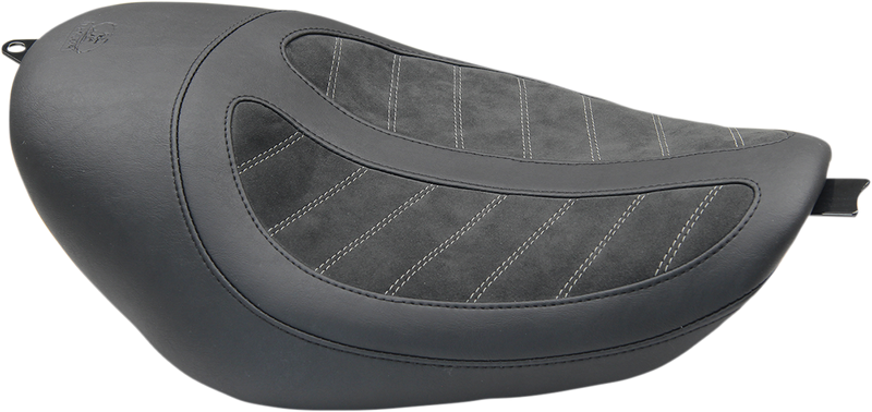 MUSTANG Kodlin Solo Seat - Black - Harley-Davidson Sportser 2004-2021 - XL 76295 - PartsOutlet.com.au