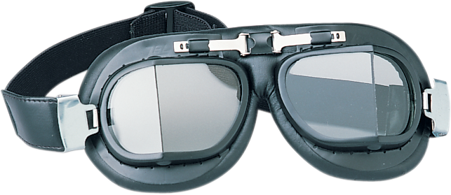 DRAG SPECIALTIES Red Baron Goggles - Matte Black 220001-BX3 - PartsOutlet.com.au