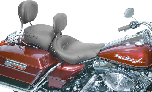 MUSTANG Studded Solo Seat - Driver's Backrest - Harley-Davidson Road King 1997-2007 - 79102 - PartsOutlet.com.au