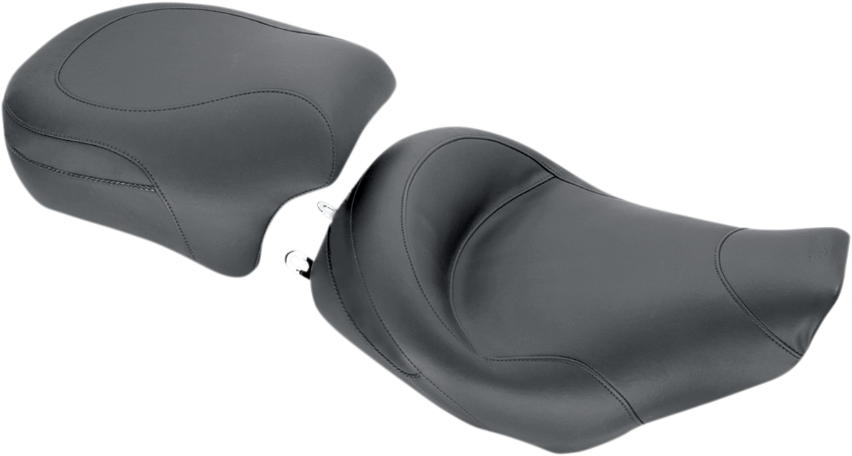 MUSTANG Vintage Wide Solo Seat - Harley-Davidson Road King 1997-2007 - 75459 - PartsOutlet.com.au