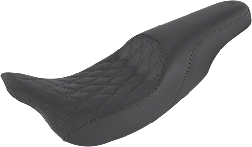 SADDLEMEN Profiler Seat - Lattice Stitched - FL '08-'23 HD Touring - Street/ Road/ Electra - 808-07B-149 - PartsOutlet.com.au