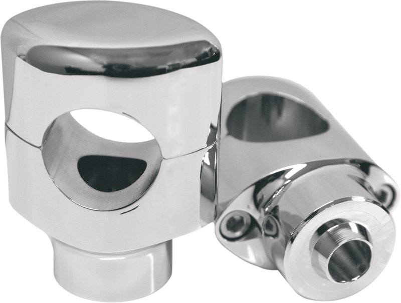 LA CHOPPERS SPRINGER RISER KITS FOR 1.25" HANDLEBARS CHROME HD - Softail '96-'11 - LA-7410-00