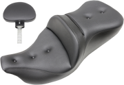 SADDLEMEN Pillow Top Roadsofa Seat - FL '08-'23 HD Touring - Street/ Road/ Electra - 808-07B-181BR - PartsOutlet.com.au