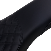 SADDLEMEN Profiler Seat - Lattice Stitched - 18+ Street Bob - 818-30-149 - PartsOutlet.com.au