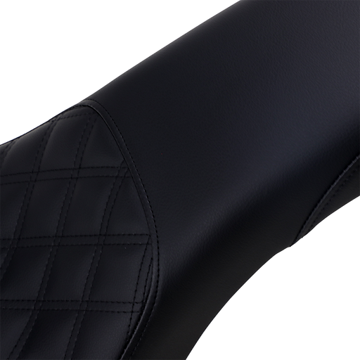 SADDLEMEN Profiler Seat - Lattice Stitched - 18+ Street Bob - 818-30-149 - PartsOutlet.com.au