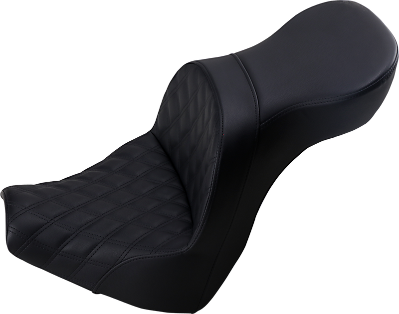 SADDLEMEN Explorer Seat - Lattice Stitch - '18-'22 Breakout - 818-31-029LS - PartsOutlet.com.au