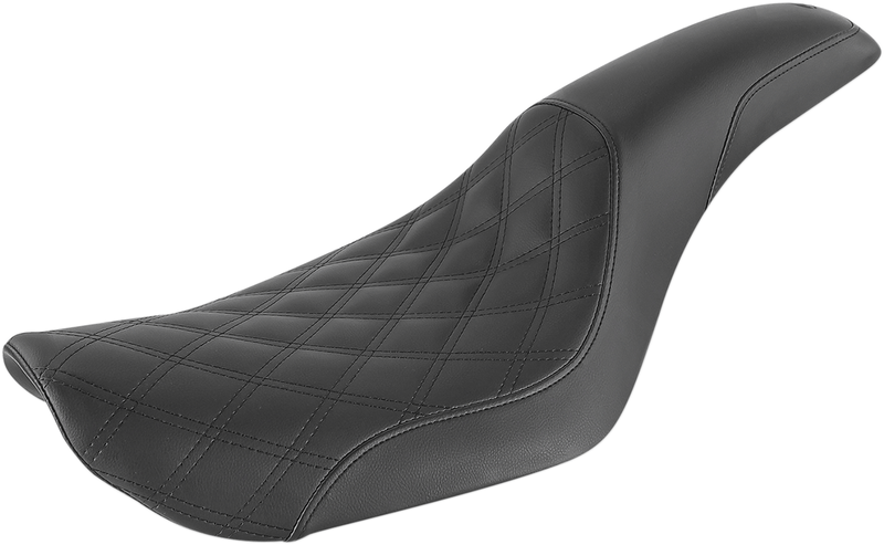 SADDLEMEN Profiler Seat - Lattice Stitched - Dyna '96-'03 - 896-04-149 - PartsOutlet.com.au