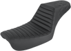 SADDLEMEN Step Up Seat - Black - Dyna FXD '04-'05 - 804-04-176 - PartsOutlet.com.au