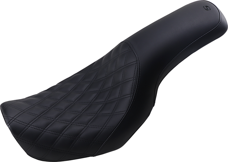 SADDLEMEN Profiler Seat - Lattice Stitched - Dyna '06-'17 - 806-04-149 - PartsOutlet.com.au