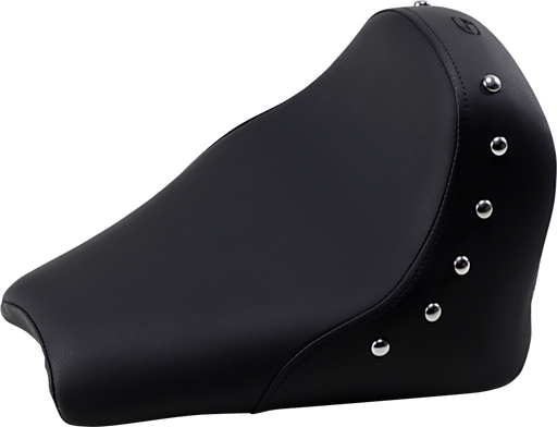 SADDLEMEN Solo Seat - Studded - Indian Scout Bobber '18-'23 - I18-33-001 - PartsOutlet.com.au