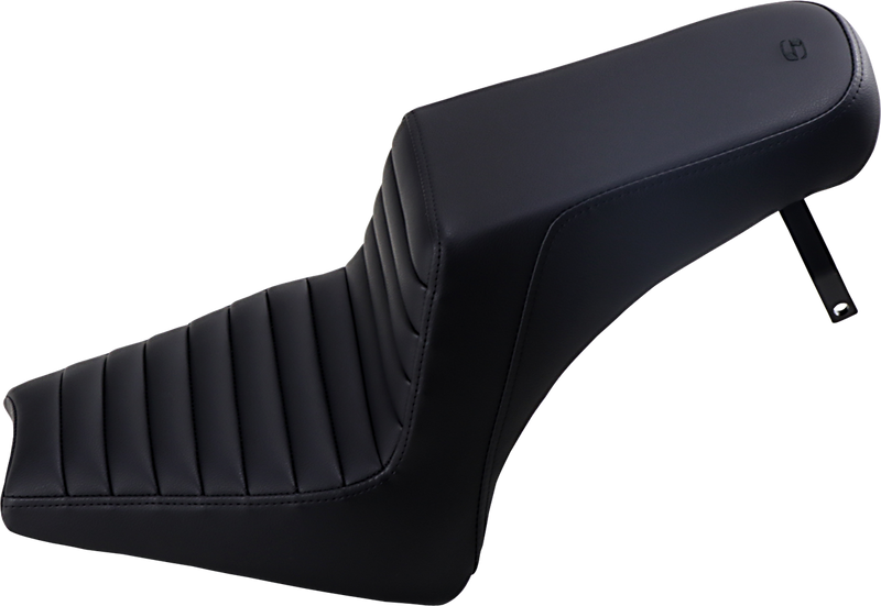 SADDLEMEN Step Up Seat - Tuck and Roll - Indian Scout Bobber '18-'23 - I18-33-171 - PartsOutlet.com.au
