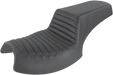 SADDLEMEN Step Up Seat - Tuck and Roll - Black - Indian '20-'23 - I20-06-171 - PartsOutlet.com.au