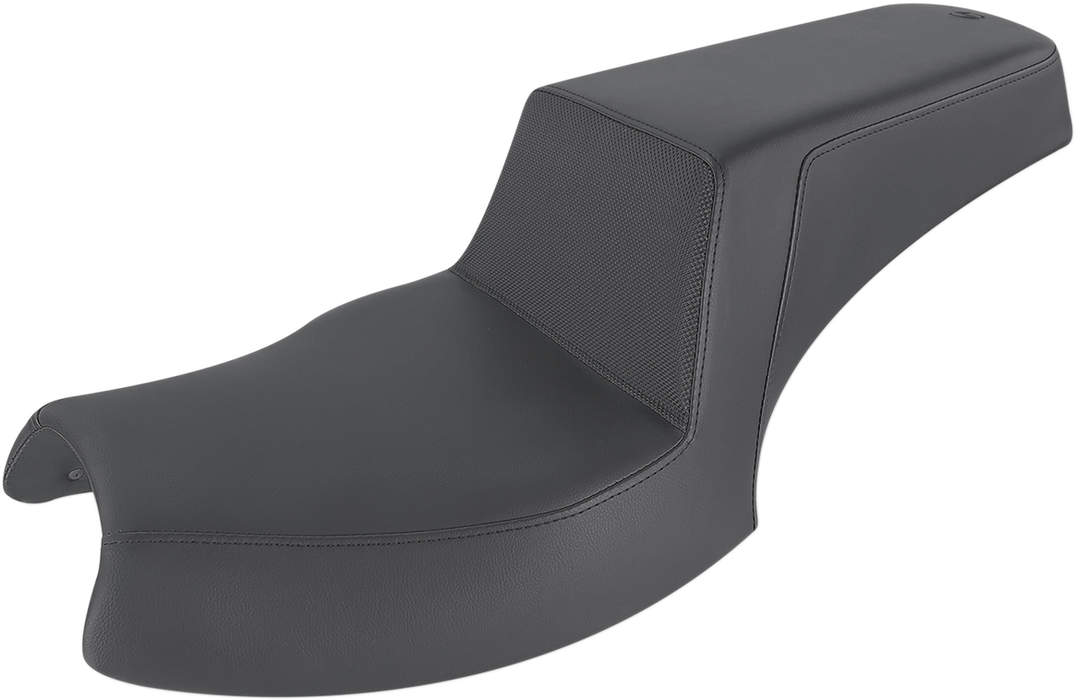 SADDLEMEN Step Up Seat - Gripper - Indian '20-'23 - Black - Indian I20-06-174 - PartsOutlet.com.au