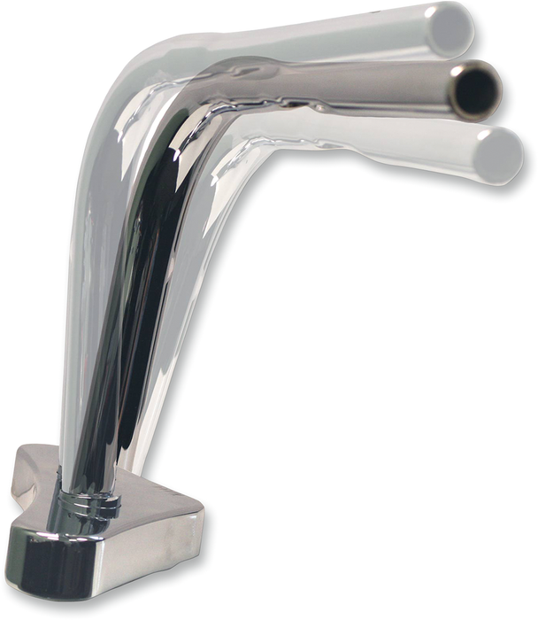 LA CHOPPERS Riser Angled Adapter - 5° - Chrome LA-7400-00 - PartsOutlet.com.au