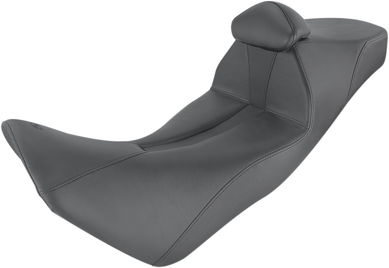 SADDLEMEN Adventure Track Seat - Low - W/Backrest - Honda Africa Twin 2016-2019 - 0810-H047BR - PartsOutlet.com.au