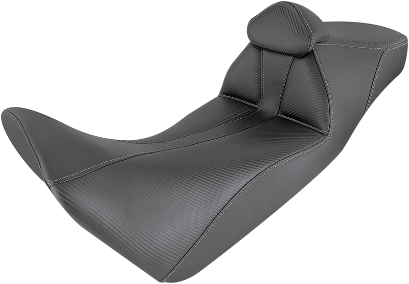 SADDLEMEN Adventure Touring Seat - Low - Backrest - Honda Africa Twin 2016-2019 - 0810-H049BR - PartsOutlet.com.au