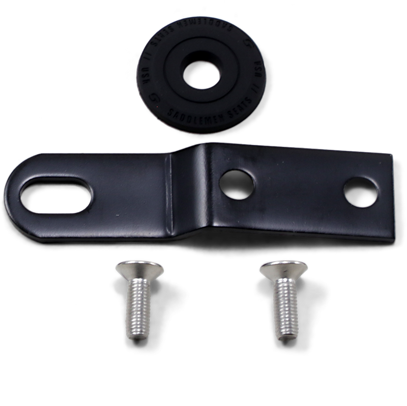 SADDLEMEN Seat Bracket - Black - 1/4"-28 - 10545BB