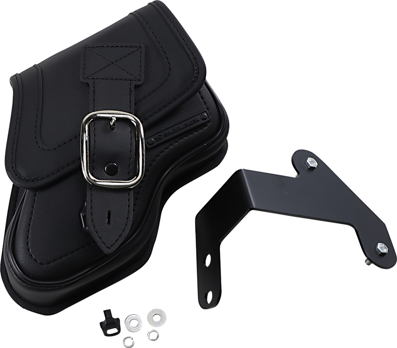 SADDLEMEN Saddlebag - Black - Dyna 2006 - 2017 - EX000955B - PartsOutlet.com.au