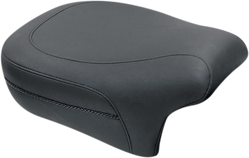 MUSTANG Passenger Rear Seat - Wide - Harley-Davidson FLH 1997-2021 - Smooth 75460 - PartsOutlet.com.au