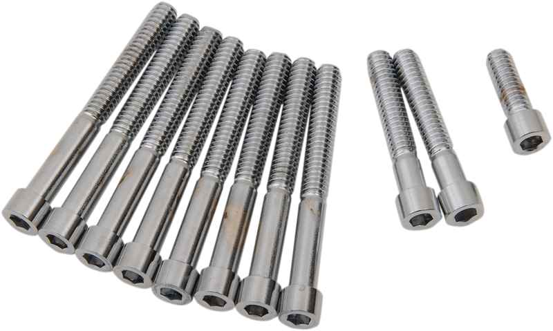 DRAG SPECIALTIES Smooth Socket Primary Cover Bolts - XL '77-'85 - MK348S - PartsOutlet.com.au