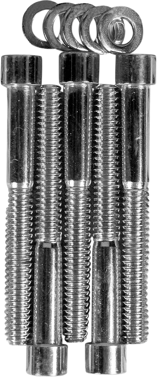 DRAG SPECIALTIES Socket-Head Smooth Transmission Side Cover - Harley-Davidson 1980-1986 - MK357S - PartsOutlet.com.au