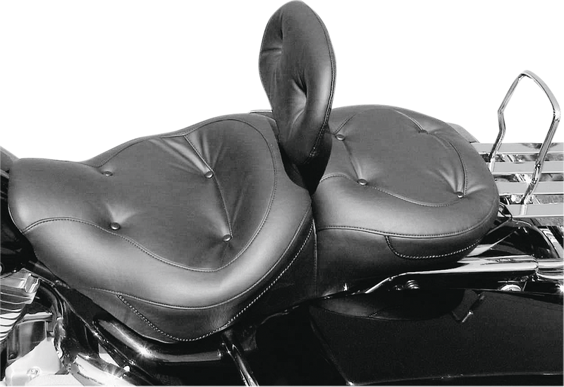 MUSTANG Regal Wide Touring Seat - Harley-Davidson FLH 1997-2007 - 75465 - PartsOutlet.com.au