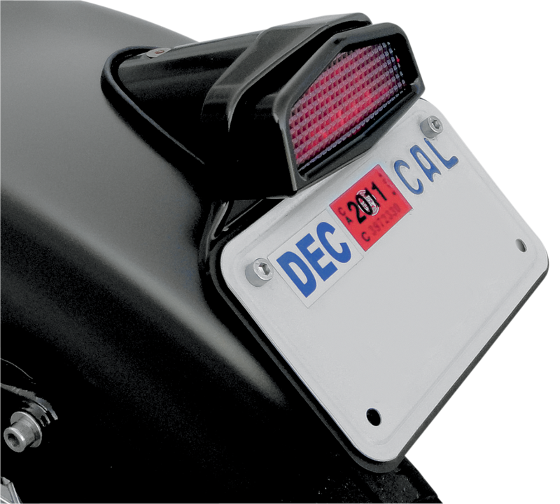 JOKER MACHINE License Plate Back Plate - Black 09-575B - PartsOutlet.com.au