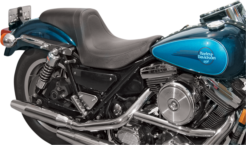 MUSTANG Fastback Seat - Harley-Davidson FXR 1982-2000 - 75445 - PartsOutlet.com.au