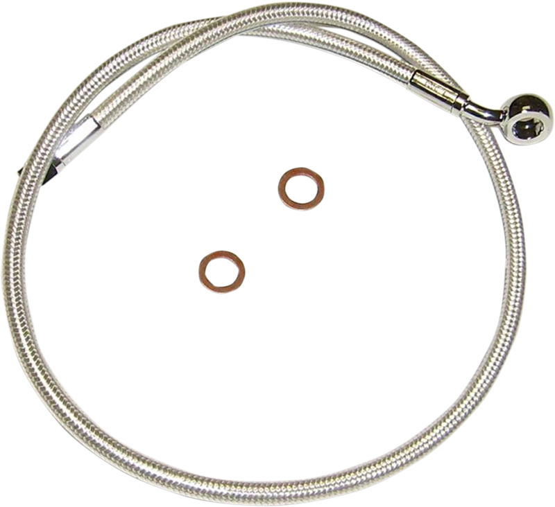MAGNUM Brake Line - 10 mm-35 - 36" - ABS -  Sterling Chromite II - AS37136