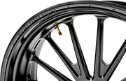 RSD Wheel - Traction - Front - Dual Disc/without ABS - 21x3.5 - Black Ops* - '14+ FLH 12027106TRSASMB - PartsOutlet.com.au