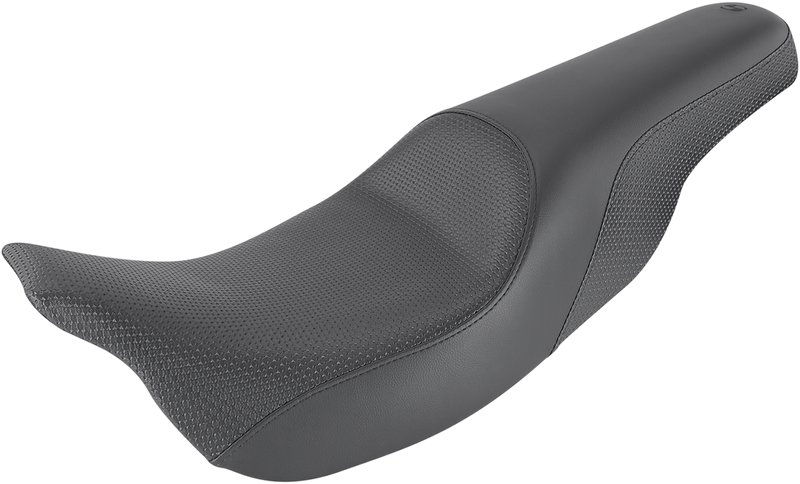 SADDLEMEN Profiler Basketweave Seat - FL '08-'23 HD Touring - Street/ Road/ Electra - 808-07B-147 - PartsOutlet.com.au