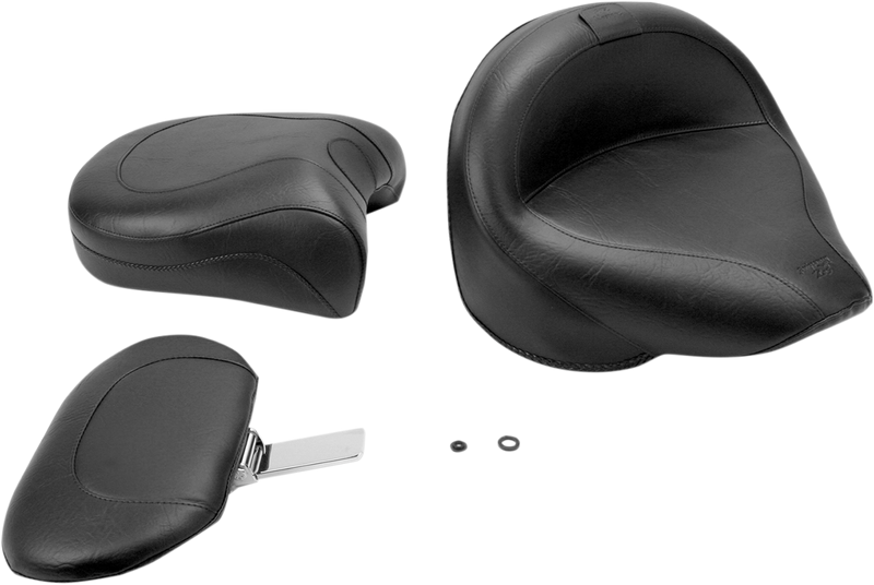 MUSTANG Wide Vintage Seat - Driver Backrest - Yamaha XVS1100 1999-2011 - 79221 - PartsOutlet.com.au