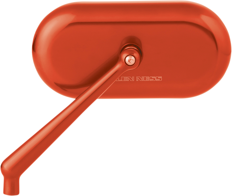 ARLEN NESS FORGED OVAL MIRRORS, ORANGE - RIGHT - 13-187 - PartsOutlet.com.au