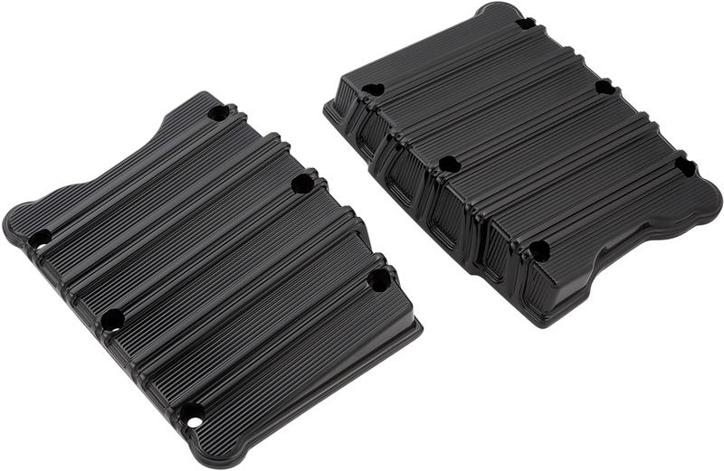 ARLEN NESS 10-GAUGE® TWIN CAM ROCKER BOX COVERS, ALL BLACK - 18-256 - PartsOutlet.com.au