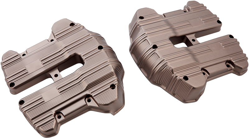 ARLEN NESS 10-GAUGE® 2017+ M8 ROCKER BOX COVERS, TITANIUM - 18-267 - PartsOutlet.com.au