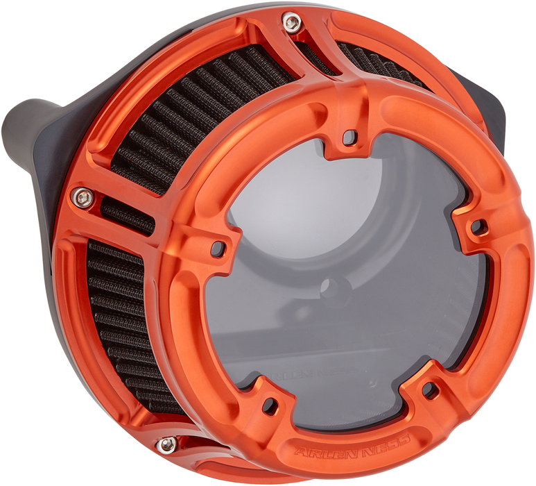 ARLEN NESS METHOD® AIR CLEANER, ORANGE - 17-up M8 MODELS - 18-184 - PartsOutlet.com.au