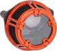 ARLEN NESS METHOD® AIR CLEANER, ORANGE - 08-16 FLT / 16-17 FLST & FXDLS (FBW) - 18-185 - PartsOutlet.com.au