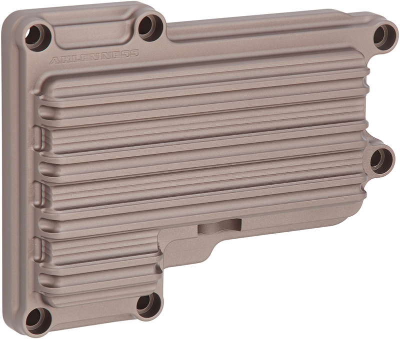 ARLEN NESS 10-GAUGE® TRANSMISSION TOP COVERS, TITANIUM - TWIN CAM - 03-855 - PartsOutlet.com.au