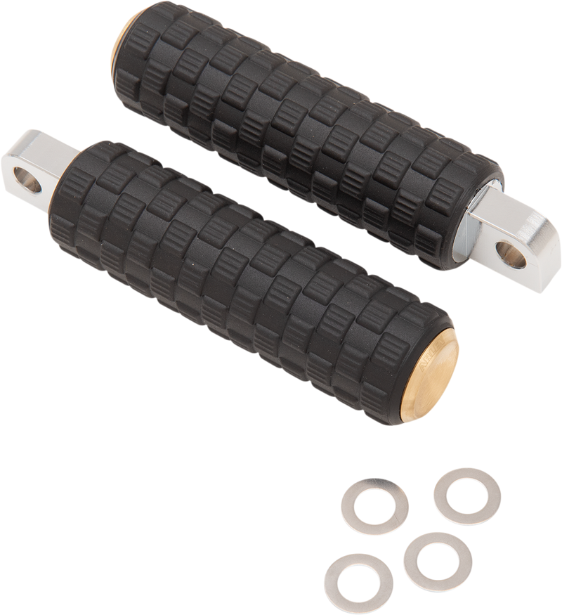 ARLEN NESS AIRTRAX FOOTPEGS, BRASS - STANDARD MALE MOUNT - 07-964 - PartsOutlet.com.au