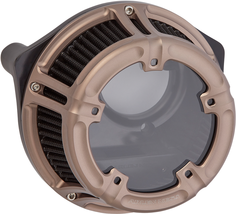 ARLEN NESS METHOD® AIR CLEANER, TITANIUM - 17-up M8 MODELS - 600-016 - PartsOutlet.com.au