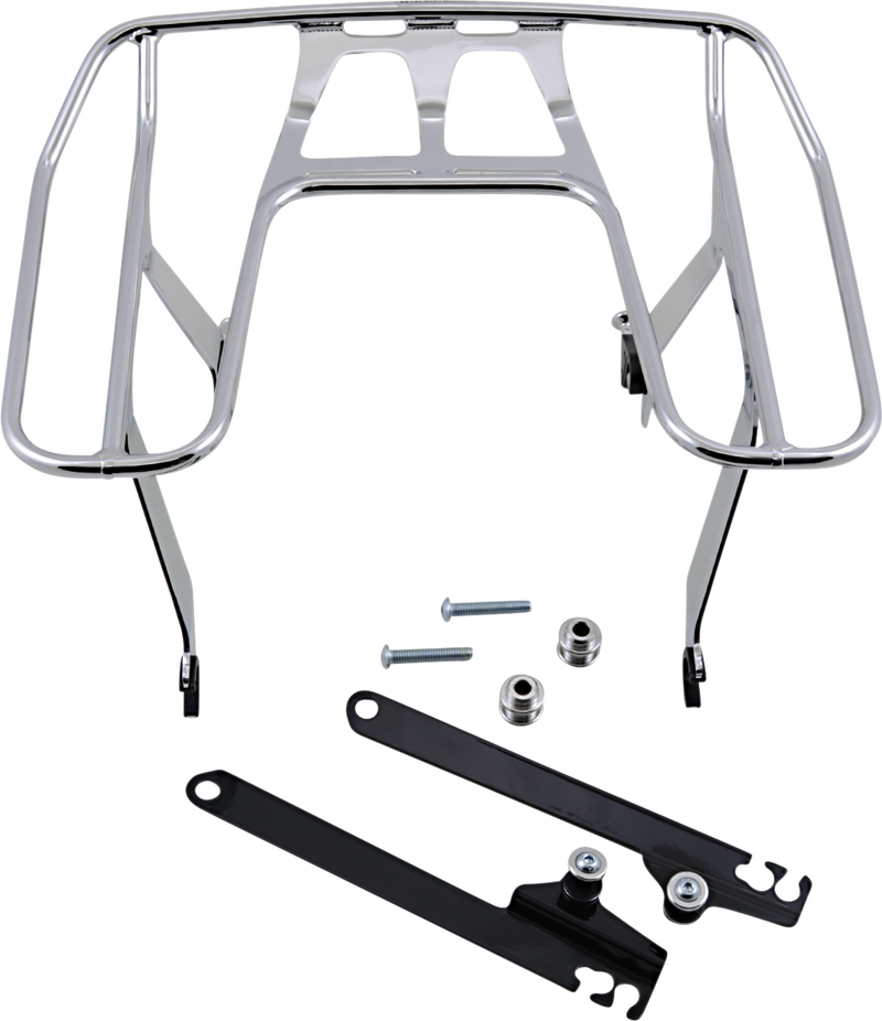 COBRA Detachable Wrap Around Rack - Harley-Davidson 1991-2017 - Chrome 602-2630 - PartsOutlet.com.au