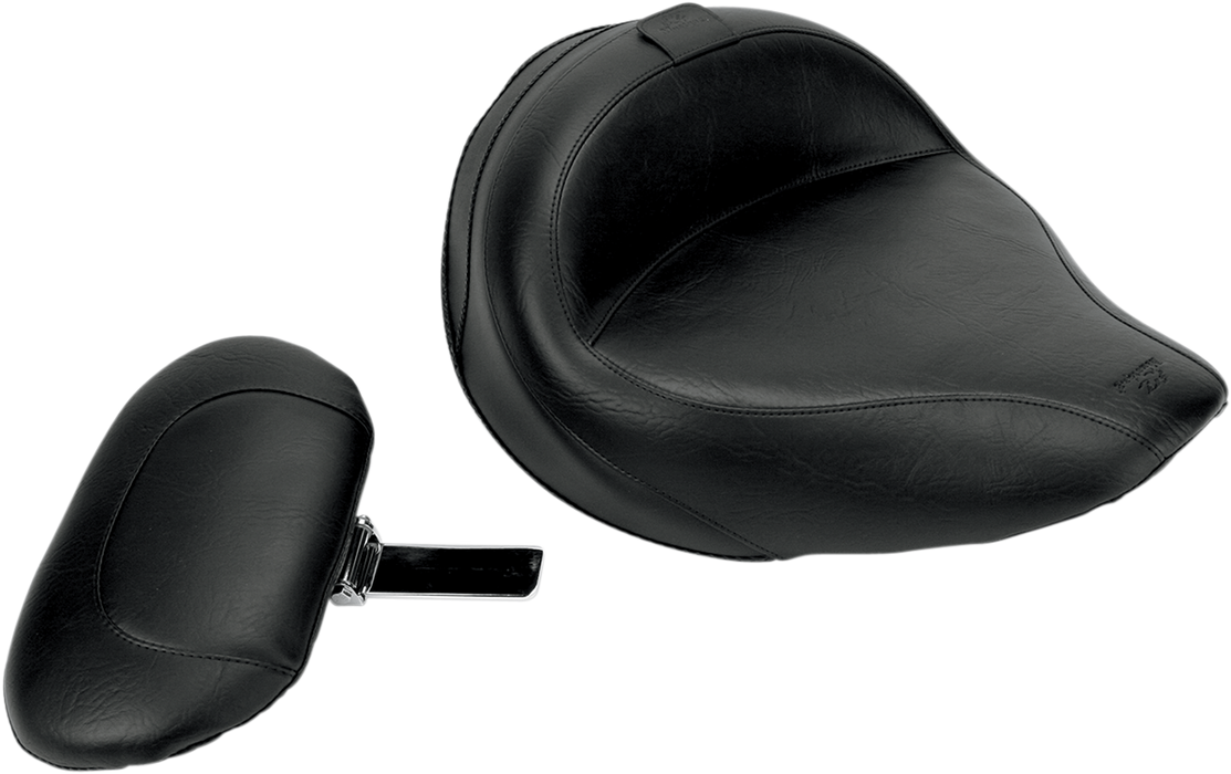 MUSTANG Vintage Wide Solo Seat - Driver's Backrest - Yamaha XV 1900 2006-2015 - 79454 - PartsOutlet.com.au