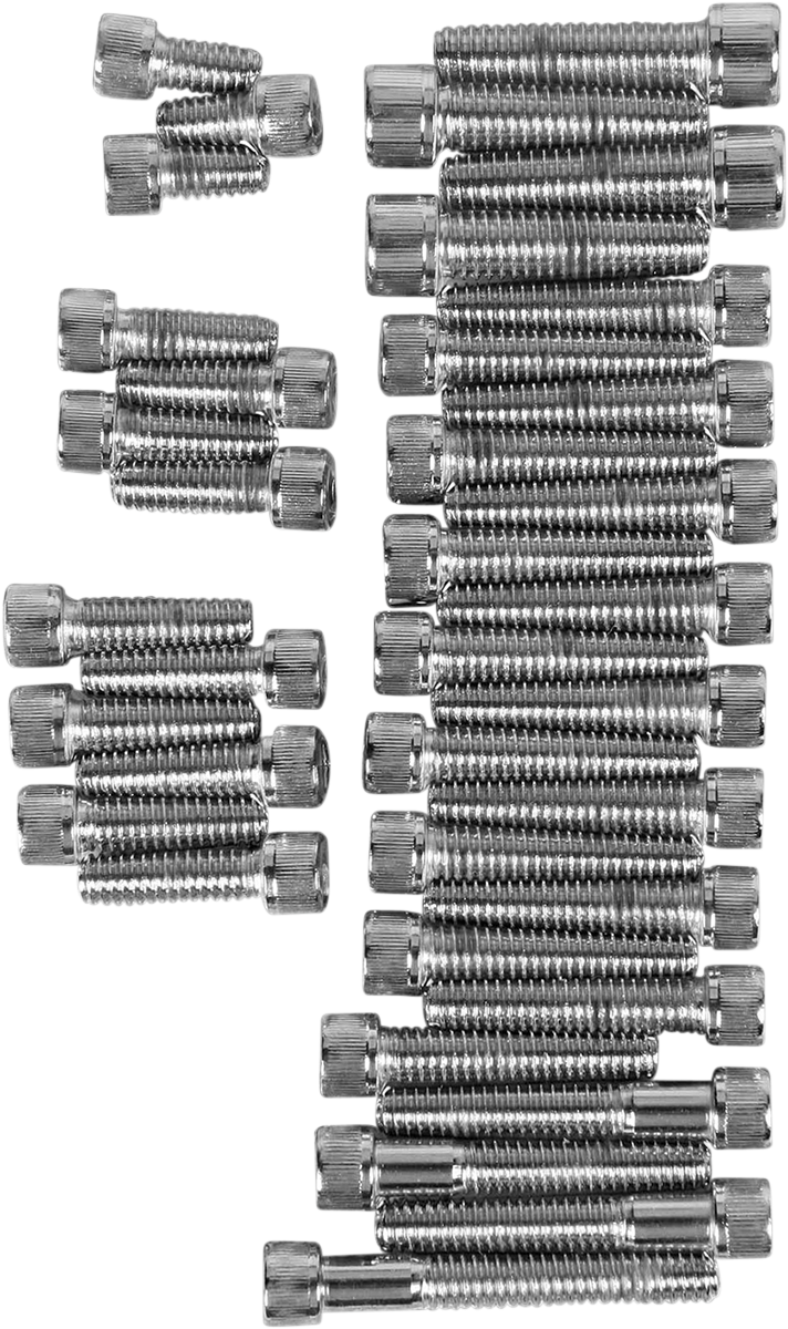 DRAG SPECIALTIES Socket-Head Side Cover Bolt Kit - Harley-Davidson 1980-1986 - MK142 - PartsOutlet.com.au
