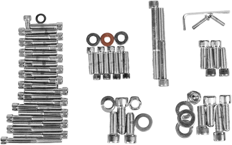 DRAG SPECIALTIES Socket-Head Motor Bolt Kit - Harley-Davidson 1986-1990 - XL MK105 - PartsOutlet.com.au