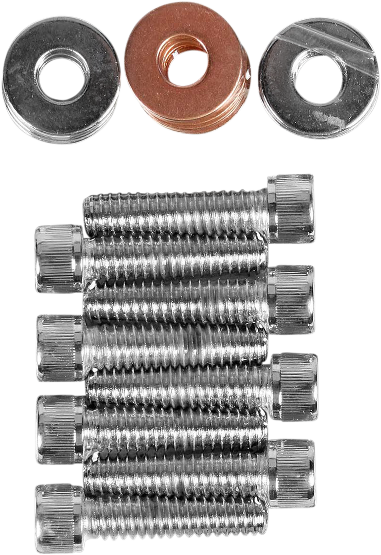 DRAG SPECIALTIES Socket-Head Rocker Box with Washers V2 - Harley-Davidson 1984-2003 - MK123 - PartsOutlet.com.au