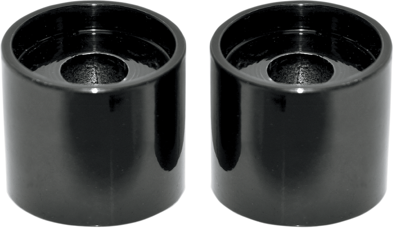 LA CHOPPERS RISER EXTENSIONS FOR 1.5" BARS 1" TALL BLACK UNIVERSAL - LA-7413-51B